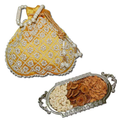 "Rakhi Pooja Thali - CodeRTN22 - Click here to View more details about this Product